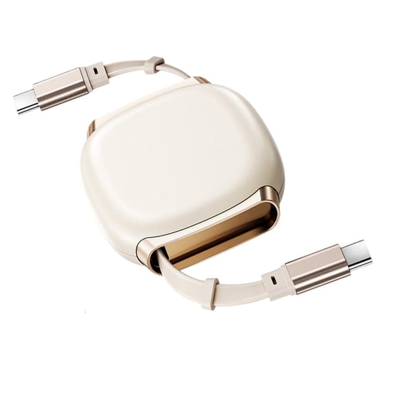 Universal Magnetic Stretchable Charging Cable Wire 240W Fast Charge USB C Cord