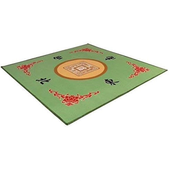 Universal Mahjong/Paigow/Card/Game Table Cover 31.5" x 31.5" (80cm x 80cm) (Green)