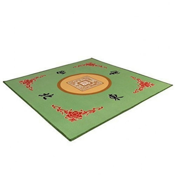 Universal Mahjong / Paigow / Card / Game Table Cover - Green Mat 31.5" x 31.5" (80cm x 80cm)