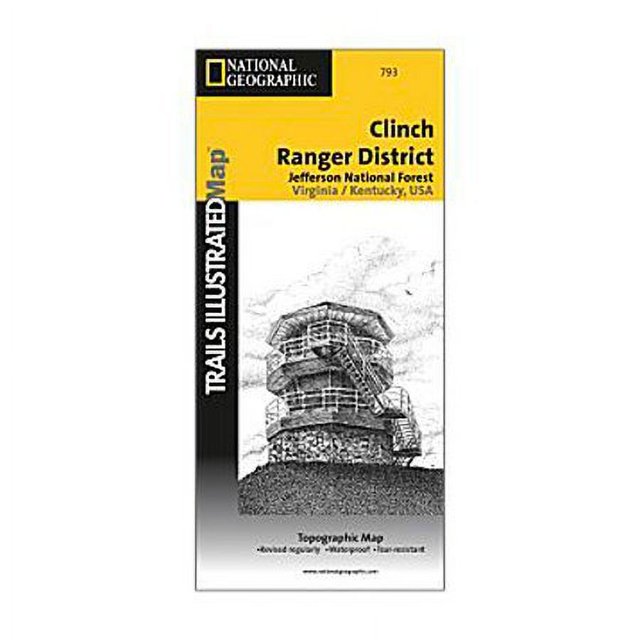 Universal Map Clinch Ranger District Virginia Map