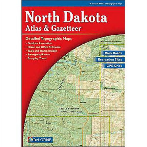 Universal Map North Dakota Atlas & Gazetteer