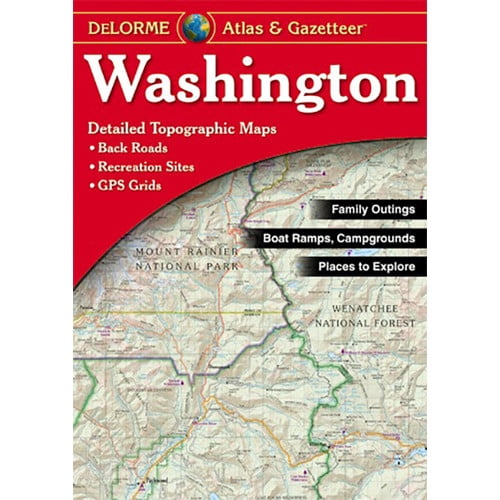 Universal Map Washington Atlas/Gazetteer - Walmart.com