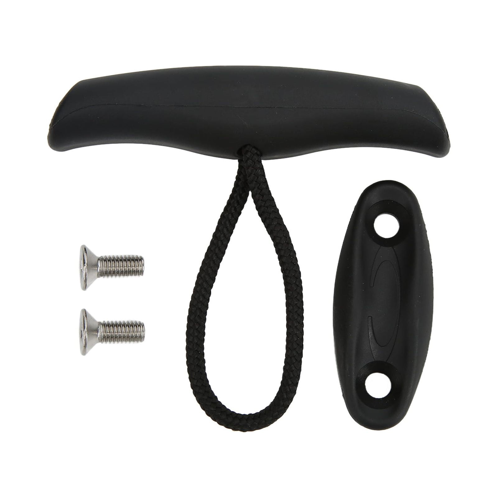 POFET 2PCS Kayak Canoe Carry Handle Pull Handle T-Handle With Cord