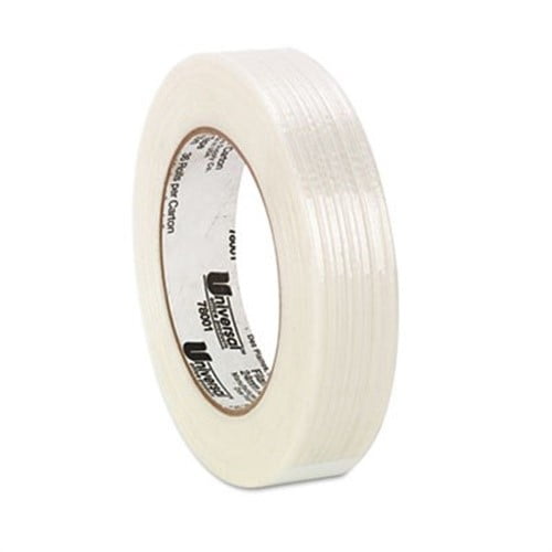 UNIVERSAL OFFICE PRODUCTS, Medium-Duty Filament Tape, 1" x 60yds, 3" Core