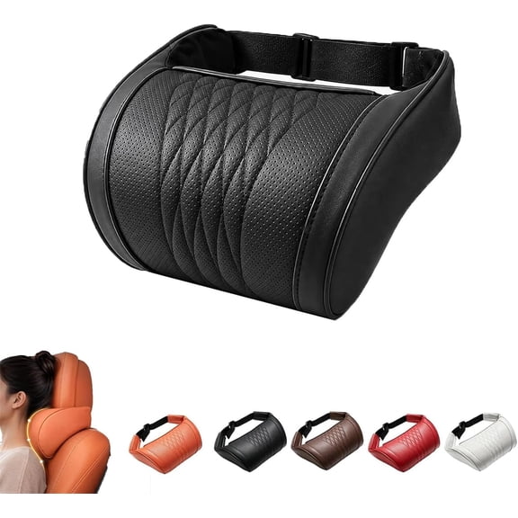 Car Neck Support Pillow for Driving, Memory Foam Car Headrest Neck ...