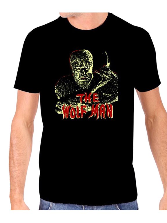 Universal Men's The Wolf Man Glow in The Dark T-Shirt S