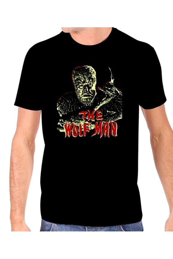 Universal Men's The Wolf Man Glow in The Dark T-Shirt S