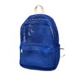 thumbnail image 1 of Universal Mesh Backpack Large Capacity Open Design Portable for Adults Outdoors Travel Leisure Shopping Beach F, 1 of 9