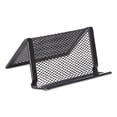 thumbnail image 1 of Universal Mesh Metal Business Card Holder, 50 2 1/4 X 4 Cards, Black, 1 of 8