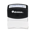 thumbnail image 1 of Universal  Message Stamp- COMPLETED- Pre-Inked-Re-Inkable- Blue Ink, 1 of 1