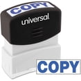 thumbnail image 1 of Universal Message Stamp, COPY, Pre-Inked One-Color, Blue, 2-Pack, 1 of 3