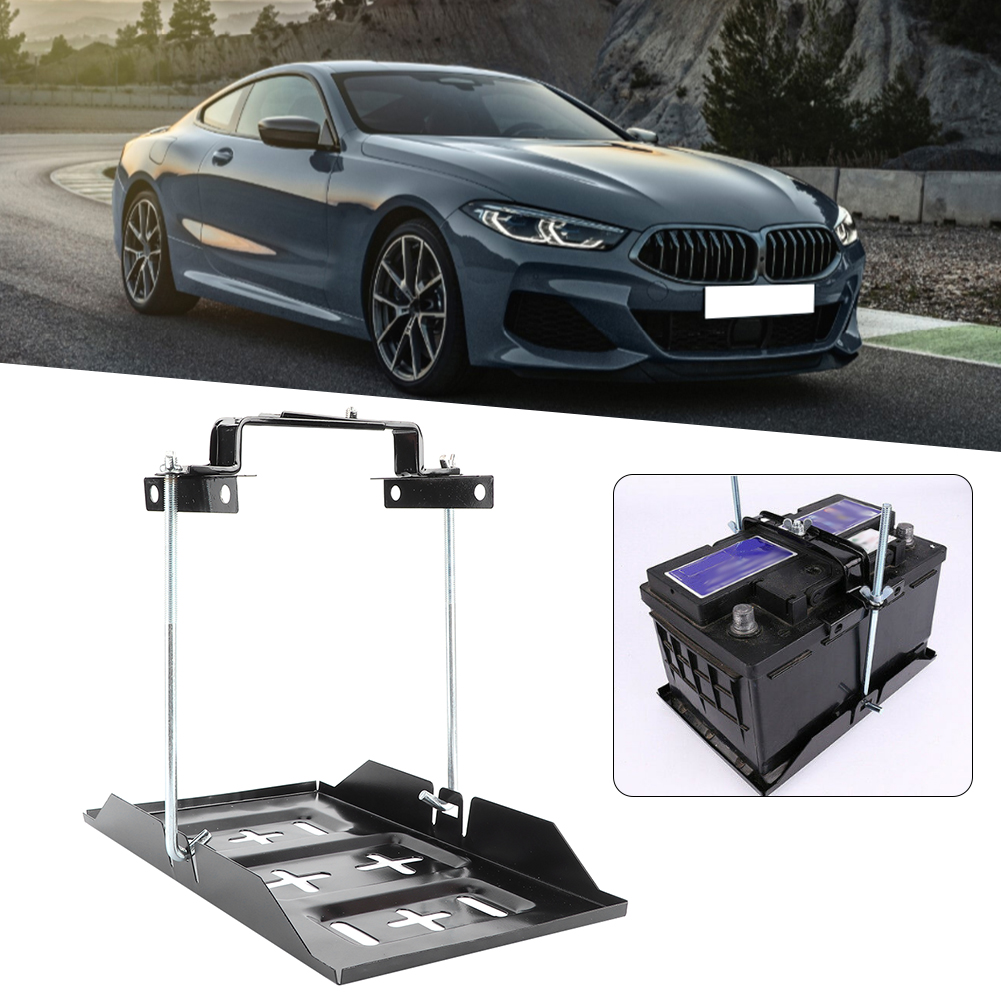 Universal Metal Car Battery Tray, Universal Battery Tray Battery Tray