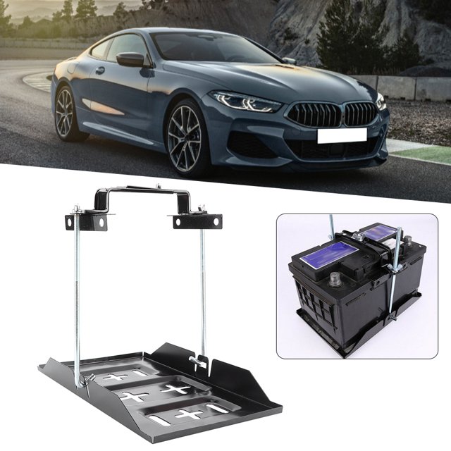 Universal Metal Car Battery Tray, Universal Battery Tray Battery Tray