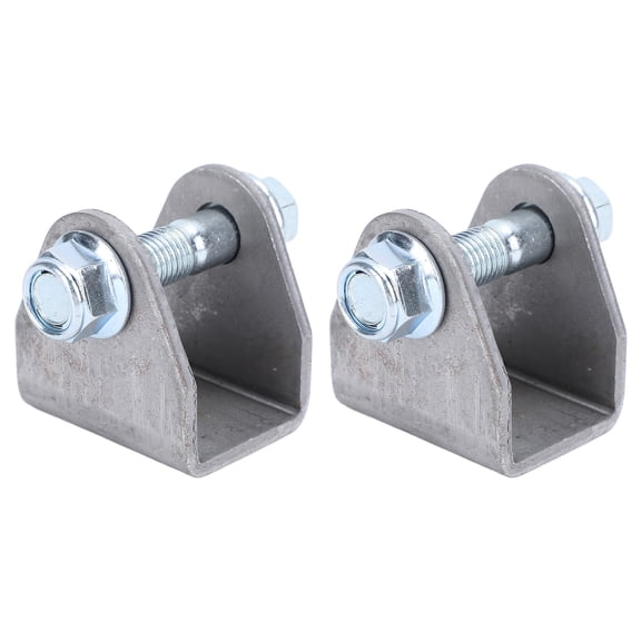 Universal Metal Shock Absorber Mounting Adapter Bracket Heavy Duty ATV Rear Suspension Lift Extension Mount Supports Enhancing Driving Comfort Stability for Beach Bike Trail Modification 1 Pair