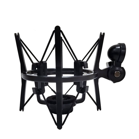 Universal Mic Microphone Shock Mount Adjustable Clip Holder Stand Recording Bracket Professional