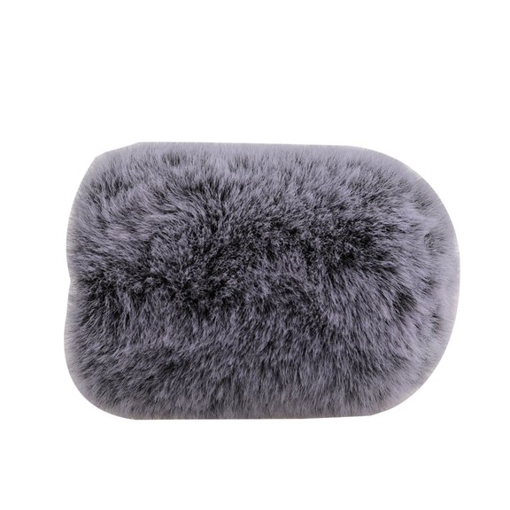 Universal Microphone Outdoor Artificial Furry Windscreen Windshield Wind Muff for AT2020 Condenser Microphone