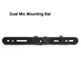 thumbnail image 1 of Universal Microphone Stand Double Cell Phone Holder Tablet Clamp 1/4in Adapter, 1 of 5