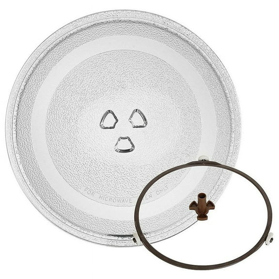 Universal Glass Turntable Plate, Round Replacement 24.5cm