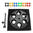 thumbnail image 1 of Universal Mics Stand Organizers 6 Hole Shockproof Design Studio KTV Storage, 1 of 11