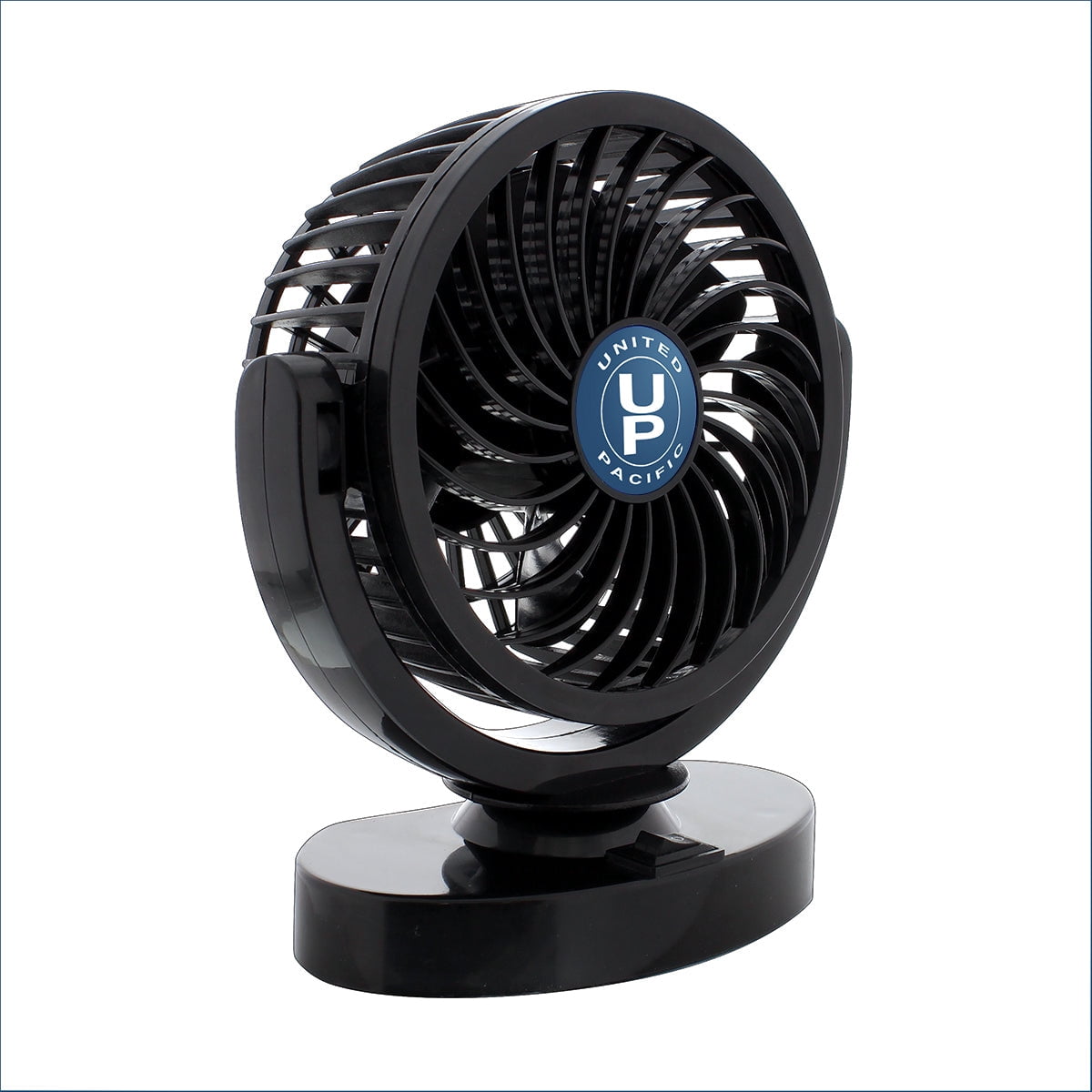 Universal Mini Black 12 Volt Cooling Turbo Fan Car/Truck Interior Dash ...