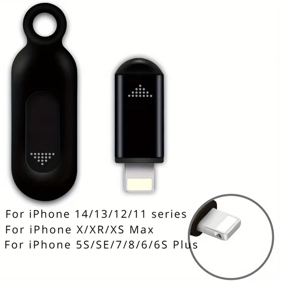 Universal Mini IR Remote Controller Adapter Controller for Smartphone TV Air Conditioner Fan Camera for iPhone 15 Type-C (For iPhone ISO)