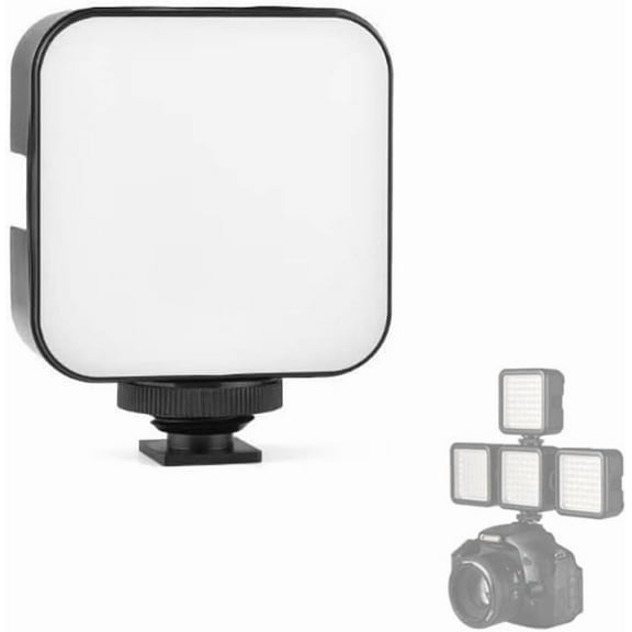 Universal Mini Portable USB LED Light for DSLR Cameras with Micro USB Cable for Nikon, Canon, Panasonic, Sony, Olympus, Fujifilm, Pentax Cameras & More