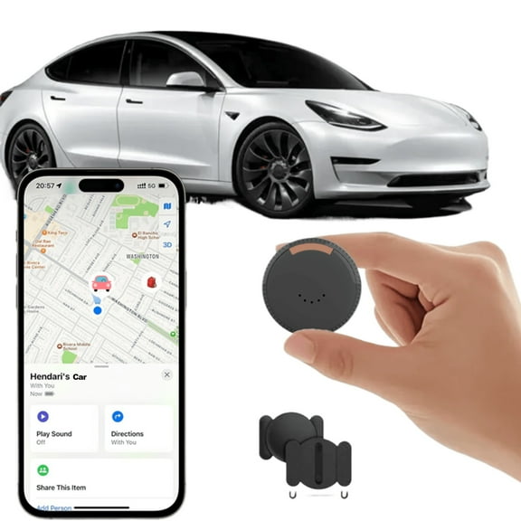 Universal Mini Tracker for Apple Find My - For Car, Keys & Luggage, No Fees