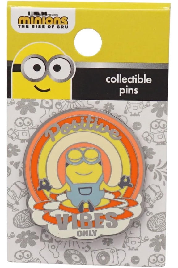Minions Positive BOB Enamel PIN