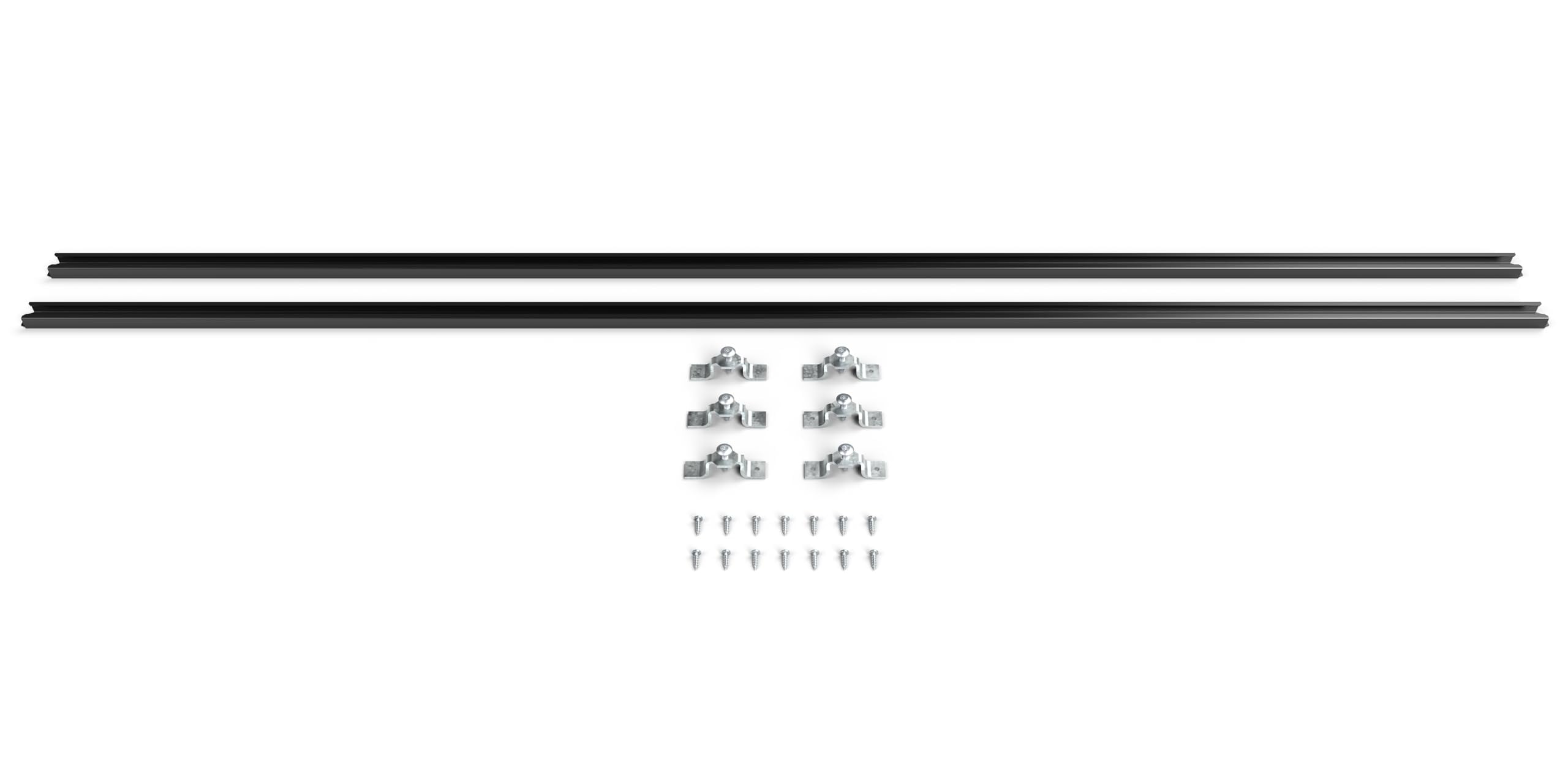 Universal Mirror Support System Adjustable Mounting Brackets Attach to Dressers & Other