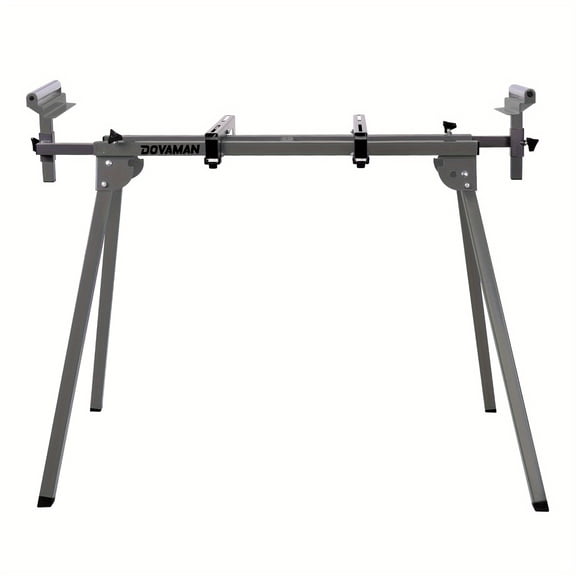 Universal Miter Saw Stand, 300 Lbs Load Capacity, 78-1/8" Extendable Rail, 21 Lbs Lightweight Folding Design, 3-Step Quick Setup, Compatible With Most Miter Saw Brands