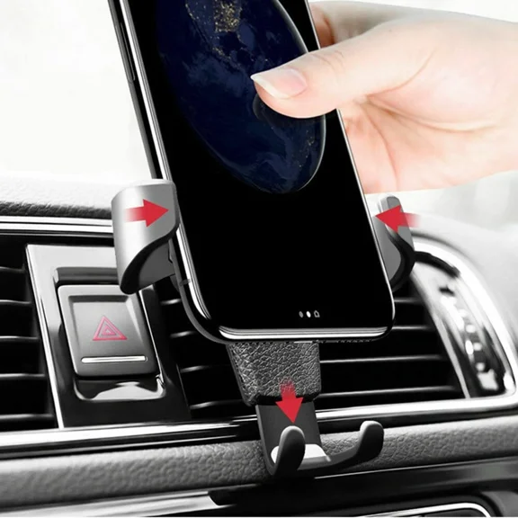 Universal Mobile Car Phone Gps Holder Air Vent Gravity Design Mount Cradle Stand