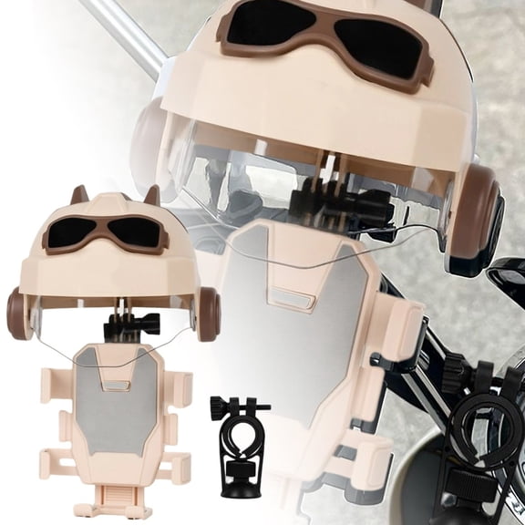 Universal Mobile Device Mount Holder with Sunshade and Protective Cap for Superior Outdoor Visibility and Security