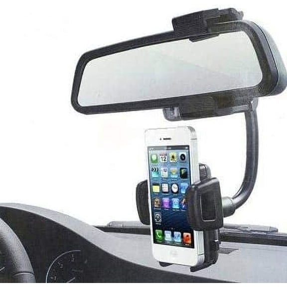 Universal Mobile Phone Holder Car Mirror auto Visor For iPhones and Samsung Galaxy!