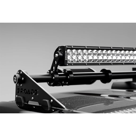 Universal Modular Rack LED Bracket adjustable to mount up to (4) various size LED Light Bars - PN #Z350040