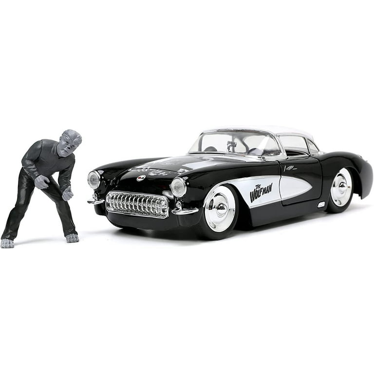 Amazon.com: Universal Monsters 1:24 1957 Chevy Corvette Die