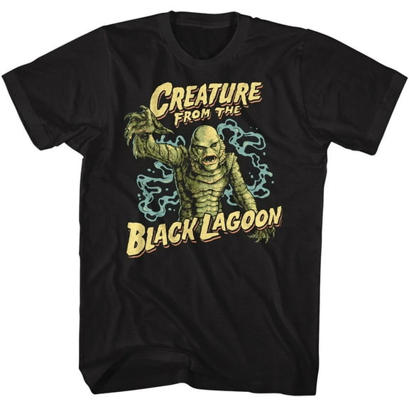 Universal Monsters Black Lagoon Creature Black T-Shirt