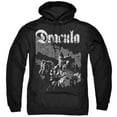 thumbnail image 1 of Universal Monsters Castle Adult Pullover Hoodie Sweatshirt Black, 1 of 1