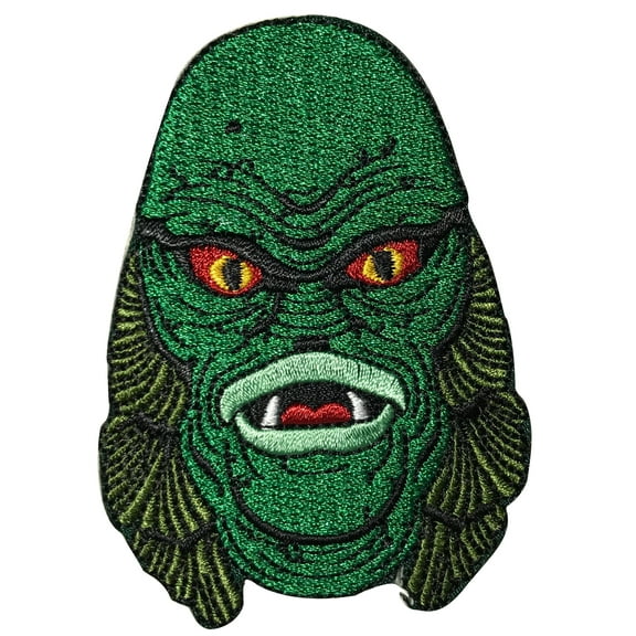 Universal Monsters Creature Head Embroidered Patch