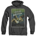 thumbnail image 1 of Universal Monsters Creature One Sheet Adult Heather Hoodie Sweatshirt Black, 1 of 1