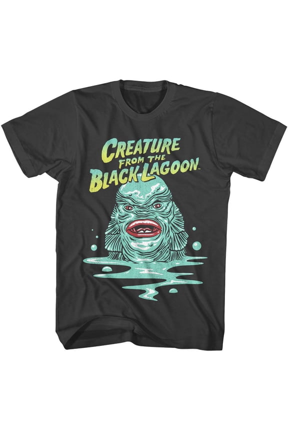 Universal Monsters Creature Smoke Adult T-Shirt