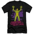 thumbnail image 1 of Universal Monsters From Forbidden Depths Premium S/S Adult 30/1 T-Shirt Black, 1 of 1