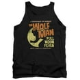 thumbnail image 1 of Universal Monsters Full Moon Fever Adult Tank Top Black, 1 of 1