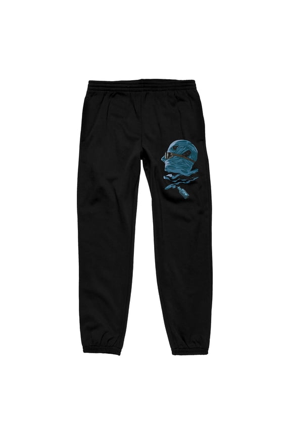 Universal Monsters Invisible Man & Potion Bottle Men's Black Jogger Pants-XXL
