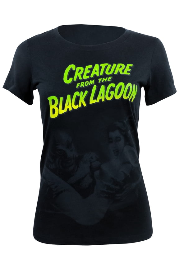 Universal Monsters Junior's Creature with Woman T-Shirt M