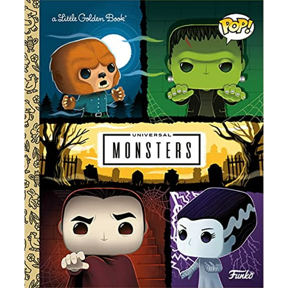 Pre-Owned Universal Monsters Little Golden Book (Funko Pop!) (Hardcover) 0593481577 9780593481578