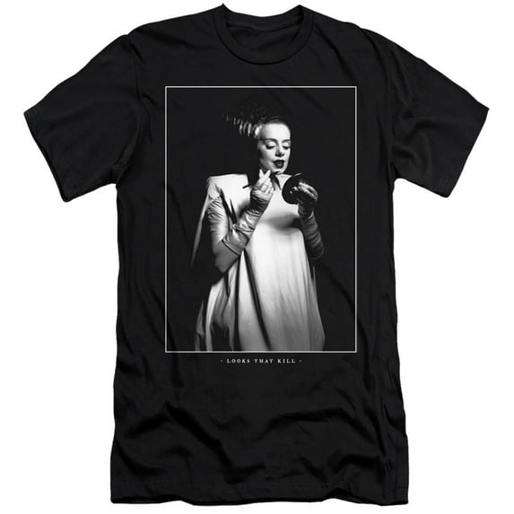 Universal Monsters Looks That KilLong S/S Adult 30/1 T-Shirt Black