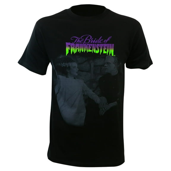 Universal Monsters Men's Bride Of Frankenstein Dead Couple T-Shirt Black 2XL