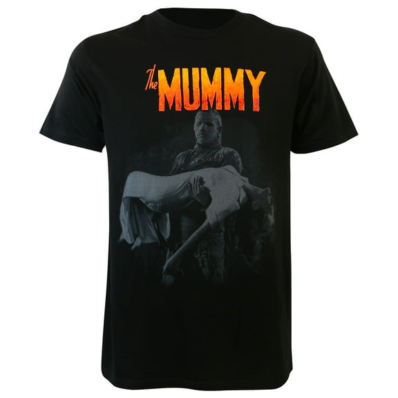 Universal Monsters Men's The Mummy Damsel T-Shirt Black 2XL
