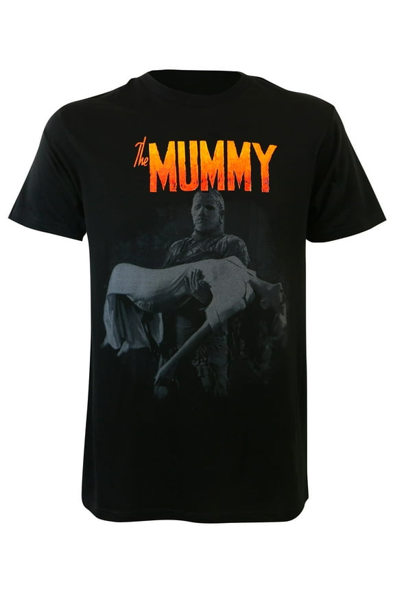 Universal Monsters Men's The Mummy Damsel T-Shirt Black 2XL