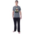 thumbnail image 1 of Universal Monsters Mens' Characters Dracula Halloween Sleep Pajama Set, 1 of 5